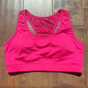 Hot Pink Sports Bra